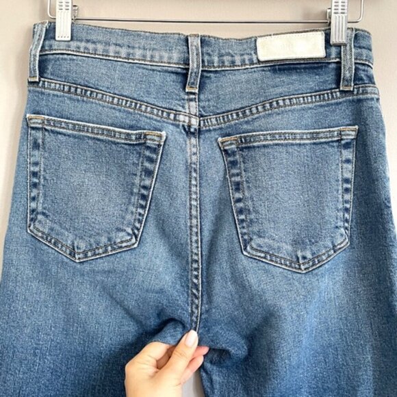 RE/DONE Levi's High Rise Ankle Crop Jeans - 28", made in the USA 🇺🇸 - Picture 11 of 14